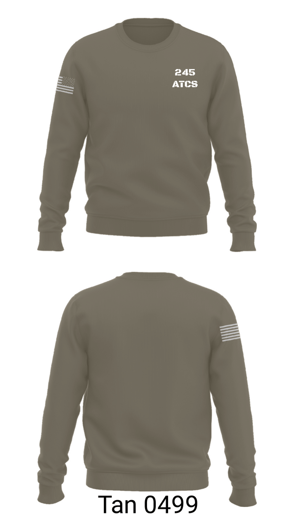 Crew Neck Sweatshirt, 245 ATCS, Air Force, Teamtime, Team time, sublimation, custom sports apparel, team uniforms, spirit wear, spiritwear, sports uniforms, custom shirts, team store, custom team store, fundraiser sports, apparel fundraiser