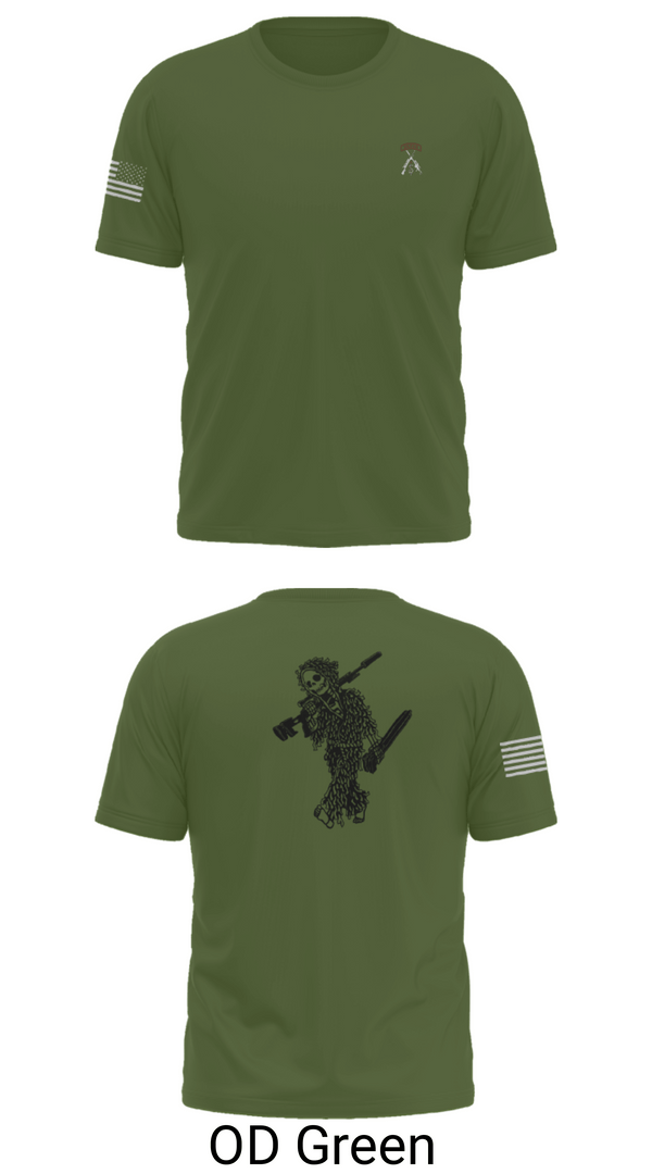 Short Sleeve Performance Shirt, 2-5 CAV Snipers, Army, Teamtime, Team time, sublimation, custom sports apparel, team uniforms, spirit wear, spiritwear, sports uniforms, custom shirts, team store, custom team store, fundraiser sports, apparel fundraiser