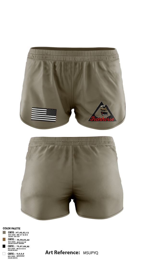 Ranger Panties, Bco 1-189th, Army, Teamtime, Team time, sublimation, custom sports apparel, team uniforms, spirit wear, spiritwear, sports uniforms, custom shirts, team store, custom team store, fundraiser sports, apparel fundraiser