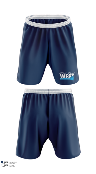 Athletic Shorts With Pockets, West Bend West Gymnastics, Spirit Store, Teamtime, Team time, sublimation, custom sports apparel, team uniforms, spirit wear, spiritwear, sports uniforms, custom shirts, team store, custom team store, fundraiser sports, apparel fundraiser