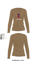 1-169th E Company 39061427 Women's Long Sleeve V-neck Shirt - 2