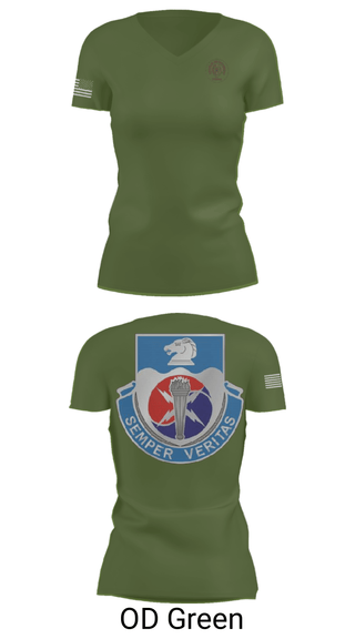 Womens Short Sleeve Vneck Shirt, 312TH MI BN, CHARLIE DETACHMENT, Army, Teamtime, Team time, sublimation, custom sports apparel, team uniforms, spirit wear, spiritwear, sports uniforms, custom shirts, team store, custom team store, fundraiser sports, apparel fundraiser