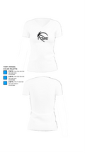 Northern Heights High School Basketball 65462779 Women's Short Sleeve V-neck Shirt - 18