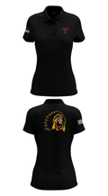 Tulare Union High School Soccer 67227242 Women's Short Sleeve Performance Polo  - 36