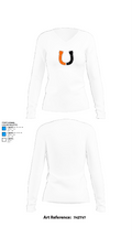 Billings Senior High School Golf 93311760 Women's Long Sleeve V-neck Shirt - 15