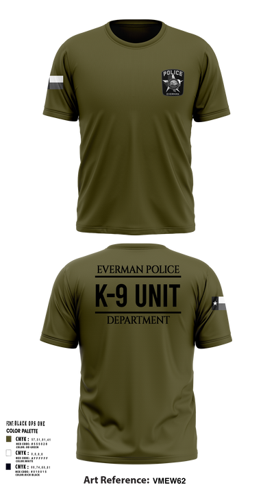 K9-Unit 77212274 Short Sleeve Performance Shirt - 3