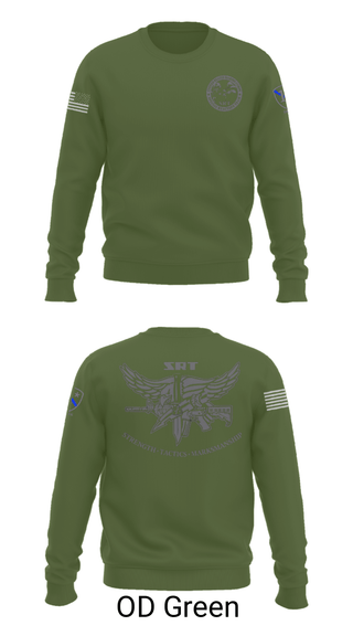 Crew Neck Sweatshirt, Special Reaction Team, Marines, Teamtime, Team time, sublimation, custom sports apparel, team uniforms, spirit wear, spiritwear, sports uniforms, custom shirts, team store, custom team store, fundraiser sports, apparel fundraiser