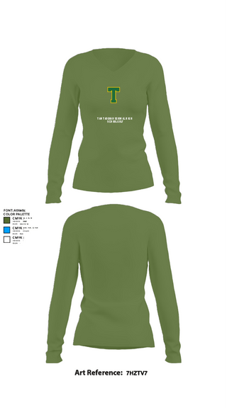 Womens Long Sleeve Vneck Shirt, Tantasqua Regional High School Golf, Golf, Teamtime, Team time, sublimation, custom sports apparel, team uniforms, spirit wear, spiritwear, sports uniforms, custom shirts, team store, custom team store, fundraiser sports, apparel fundraiser