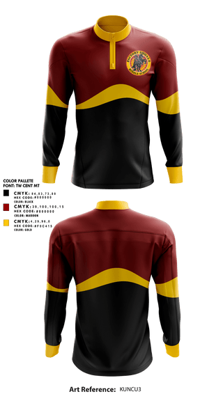 Quarter Zip Jacket, Factory Shoals Knights, Track & Field, Teamtime, Team time, sublimation, custom sports apparel, team uniforms, spirit wear, spiritwear, sports uniforms, custom shirts, team store, custom team store, fundraiser sports, apparel fundraiser