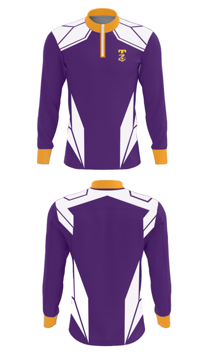 Tucumcari High School Baseball 59599149 Quarter Zip Jacket - 27
