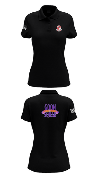 Womens Short Sleeve Performance Polo, 92nd Engineers, , Teamtime, Team time, sublimation, custom sports apparel, team uniforms, spirit wear, spiritwear, sports uniforms, custom shirts, team store, custom team store, fundraiser sports, apparel fundraiser