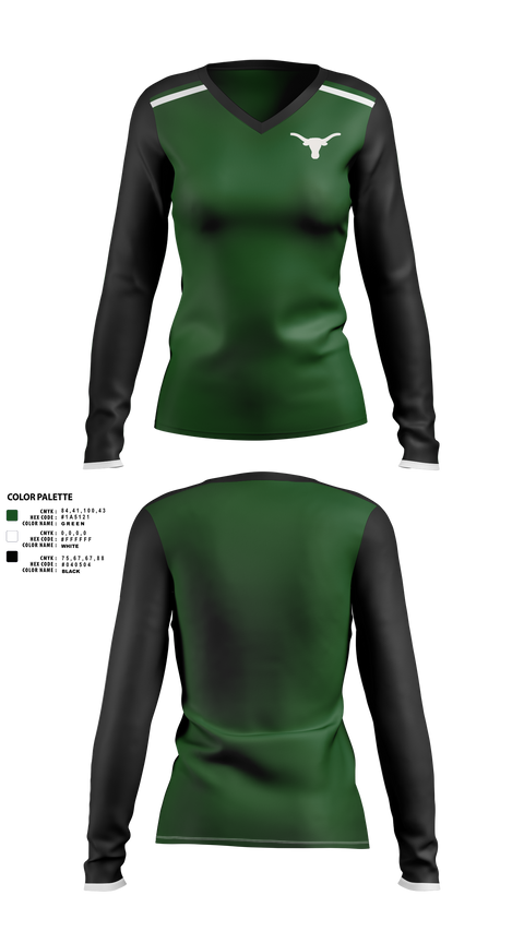 Womens Long Sleeve Vneck Shirt, Battle Mountain Softball, Softball, Teamtime, Team time, sublimation, custom sports apparel, team uniforms, spirit wear, spiritwear, sports uniforms, custom shirts, team store, custom team store, fundraiser sports, apparel fundraiser
