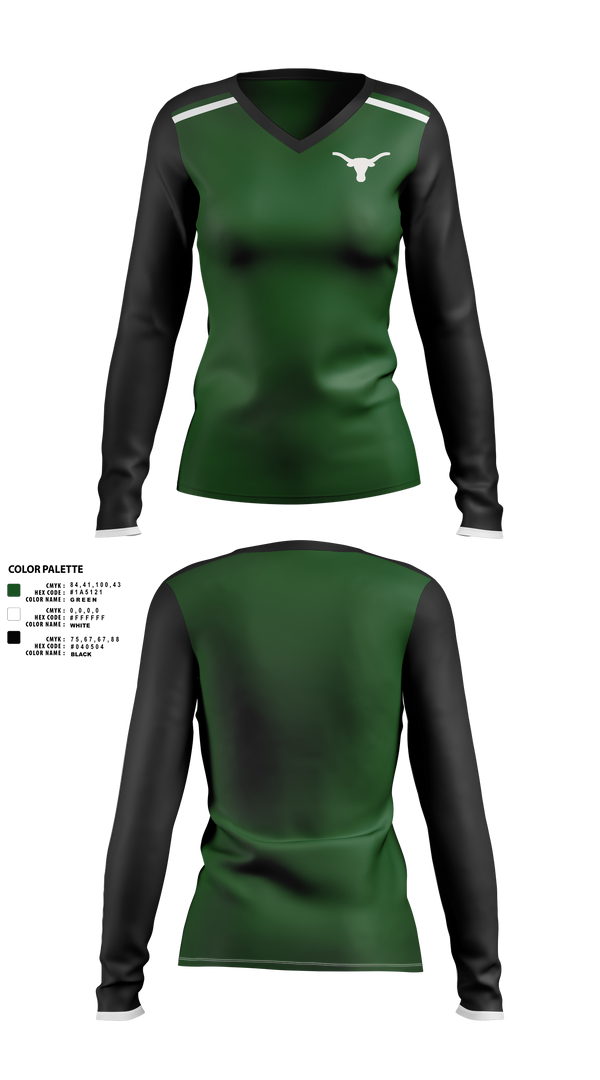 Womens Long Sleeve Vneck Shirt, Battle Mountain Softball, Softball, Teamtime, Team time, sublimation, custom sports apparel, team uniforms, spirit wear, spiritwear, sports uniforms, custom shirts, team store, custom team store, fundraiser sports, apparel fundraiser