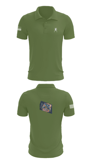 Short Sleeve Performance Polo, TITAN BN, Army, Teamtime, Team time, sublimation, custom sports apparel, team uniforms, spirit wear, spiritwear, sports uniforms, custom shirts, team store, custom team store, fundraiser sports, apparel fundraiser