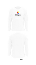 593 Express 37808330 Long Sleeve Performance Shirt - 8