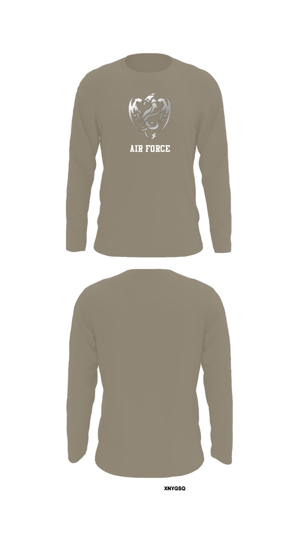 Long Sleeve Performance Shirt, 18th Air Support Operations Group, Air Force, Teamtime, Team time, sublimation, custom sports apparel, team uniforms, spirit wear, spiritwear, sports uniforms, custom shirts, team store, custom team store, fundraiser sports, apparel fundraiser