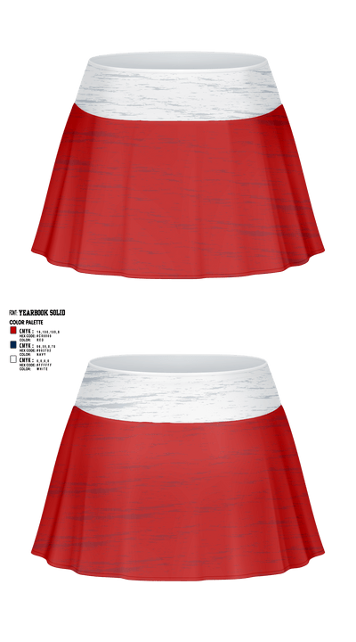 Jim Ned High School Tennis 68965305 Skort - 1