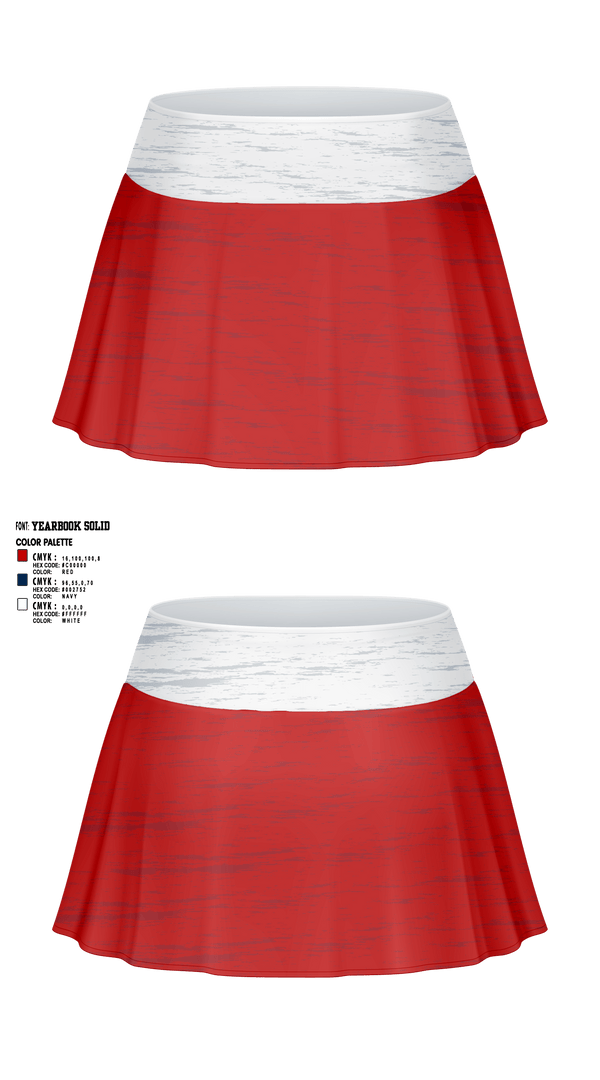 Skort, Jim Ned High School Tennis, Tennis, Teamtime, Team time, sublimation, custom sports apparel, team uniforms, spirit wear, spiritwear, sports uniforms, custom shirts, team store, custom team store, fundraiser sports, apparel fundraiser