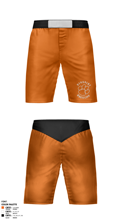 Humboldt Kids Wrestling 84531329 Fight Shorts - 1