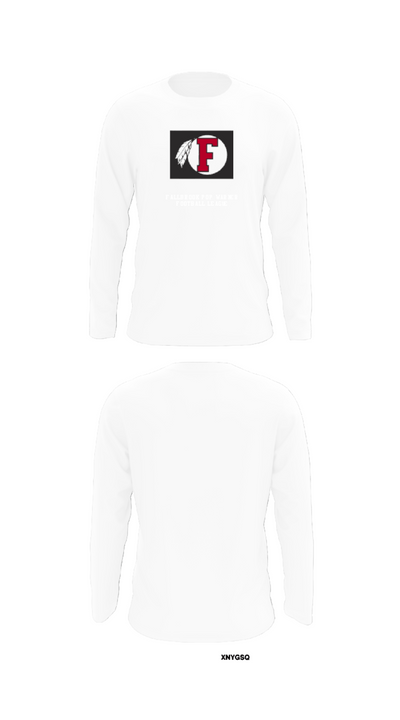 Fallbrook Pop Warner Football League 2743978 Long Sleeve Performance Shirt - 8