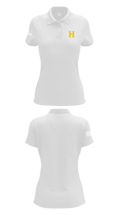 Hazen High School Basketball 32648752 Women's Short Sleeve Performance Polo  - 17