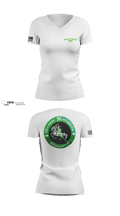 GREEN KNIGHTS MMC 40698411 Women's Short Sleeve V-neck Shirt - 2