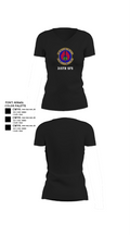 315th SFS 85031138 Women's Short Sleeve V-neck Shirt - 24