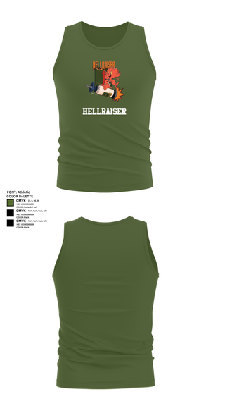 Tank Top, Hellraiser, , Teamtime, Team time, sublimation, custom sports apparel, team uniforms, spirit wear, spiritwear, sports uniforms, custom shirts, team store, custom team store, fundraiser sports, apparel fundraiser