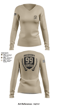 undefined Women's Long Sleeve V-neck Shirt - 7