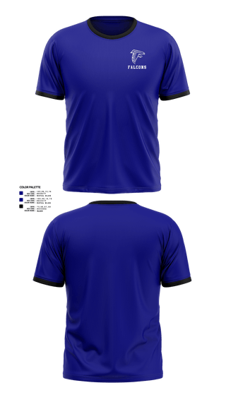Short Sleeve Performance Shirt, Falcons, Men's Basketball, Teamtime, Team time, sublimation, custom sports apparel, team uniforms, spirit wear, spiritwear, sports uniforms, custom shirts, team store, custom team store, fundraiser sports, apparel fundraiser