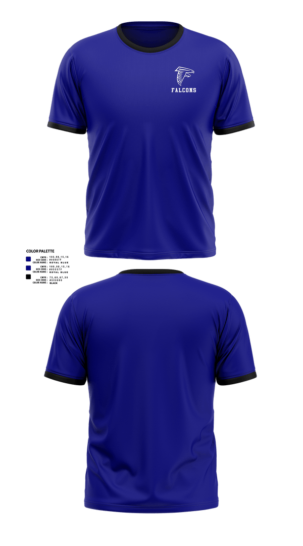 Short Sleeve Performance Shirt, Falcons, Men's Basketball, Teamtime, Team time, sublimation, custom sports apparel, team uniforms, spirit wear, spiritwear, sports uniforms, custom shirts, team store, custom team store, fundraiser sports, apparel fundraiser