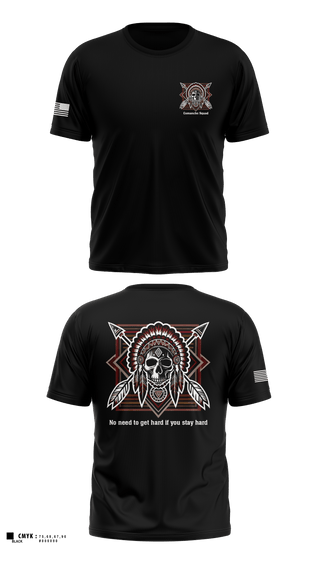 Old School Cotton Feel Shirt, Comanche Squad, Army, Teamtime, Team time, sublimation, custom sports apparel, team uniforms, spirit wear, spiritwear, sports uniforms, custom shirts, team store, custom team store, fundraiser sports, apparel fundraiser