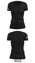 Smoke One 58674635 Women's Short Sleeve V-neck Shirt - 38