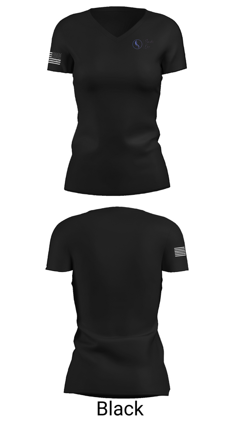 Womens Short Sleeve Vneck Shirt, Smoke One, , Teamtime, Team time, sublimation, custom sports apparel, team uniforms, spirit wear, spiritwear, sports uniforms, custom shirts, team store, custom team store, fundraiser sports, apparel fundraiser