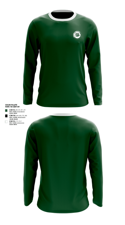 Burley High School Band 49508417 Long Sleeve Performance Shirt - 1 (2)