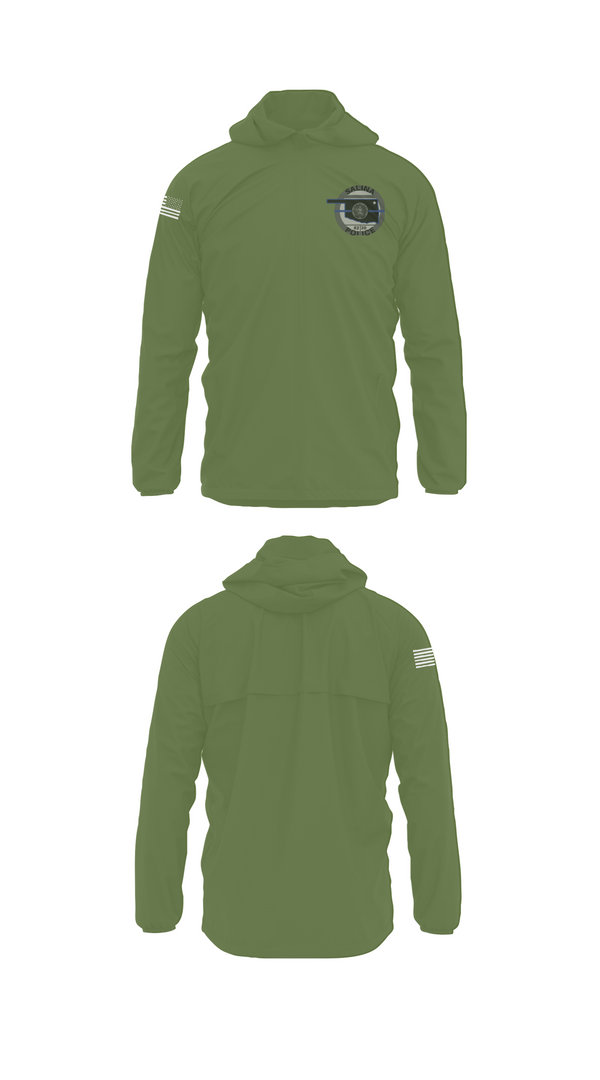 Windbreaker, Salina Police Department, Police, Teamtime, Team time, sublimation, custom sports apparel, team uniforms, spirit wear, spiritwear, sports uniforms, custom shirts, team store, custom team store, fundraiser sports, apparel fundraiser
