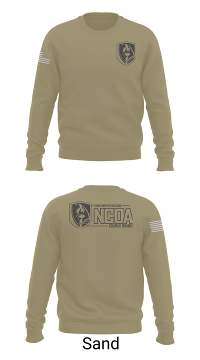 CCoE NCOA Charlie Branch 15308230 Crew Neck Sweatshirt - 85