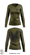 Eagle Brothers 9854567 Women's Long Sleeve V-neck Shirt - 1