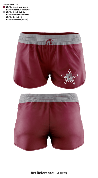 Madison County High School Cheer 81656370 Women's Shorts - 41