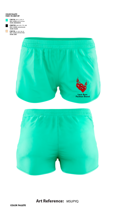 Love Burn Fashion Brand 1669137 Women's Shorts - 1