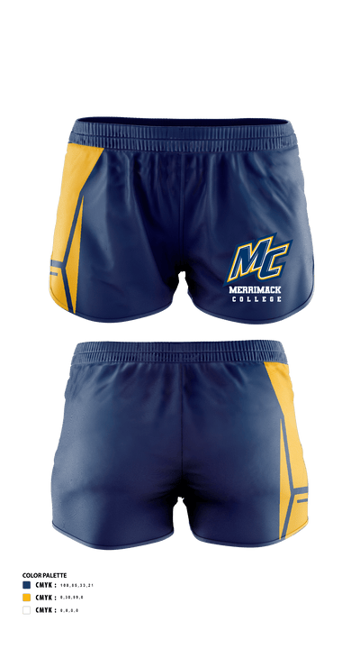 Merrimack College Cross Country 19675750 Women's Shorts - 40