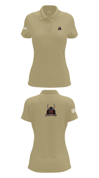 Women's Short Sleeve Performance Polo, 36 EAMXS, Air Force, Teamtime, Team time, sublimation, custom sports apparel, team uniforms, spirit wear, spiritwear, sports uniforms, custom shirts, team store, custom team store, fundraiser sports, apparel fundraiser