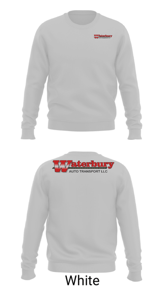 Crew Neck Sweatshirt, Waterbury Auto Transport, , Teamtime, Team time, sublimation, custom sports apparel, team uniforms, spirit wear, spiritwear, sports uniforms, custom shirts, team store, custom team store, fundraiser sports, apparel fundraiser