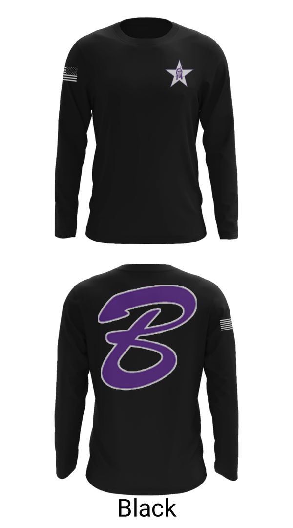 Long Sleeve Performance Shirt, Bottineau High School, Spirit Store, Teamtime, Team time, sublimation, custom sports apparel, team uniforms, spirit wear, spiritwear, sports uniforms, custom shirts, team store, custom team store, fundraiser sports, apparel fundraiser