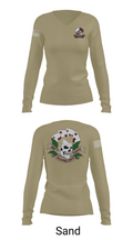 418 MLC 48598349 Women's Long Sleeve V-neck Shirt - 97