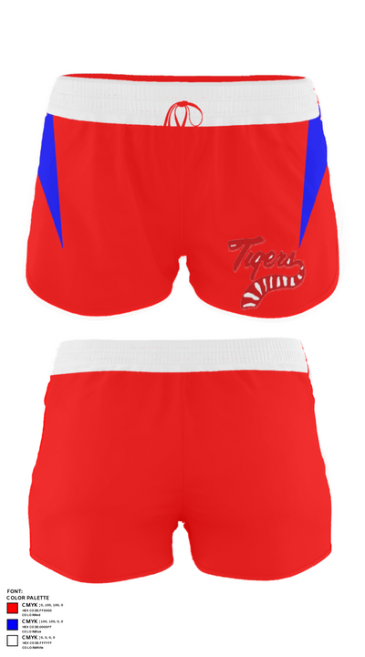 Noxubee County High School Tennis 70238054 Women's Shorts - 26