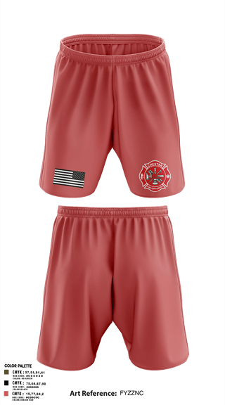 Athletic Shorts With Pockets, Chester fire explorers, Fire Department, Teamtime, Team time, sublimation, custom sports apparel, team uniforms, spirit wear, spiritwear, sports uniforms, custom shirts, team store, custom team store, fundraiser sports, apparel fundraiser