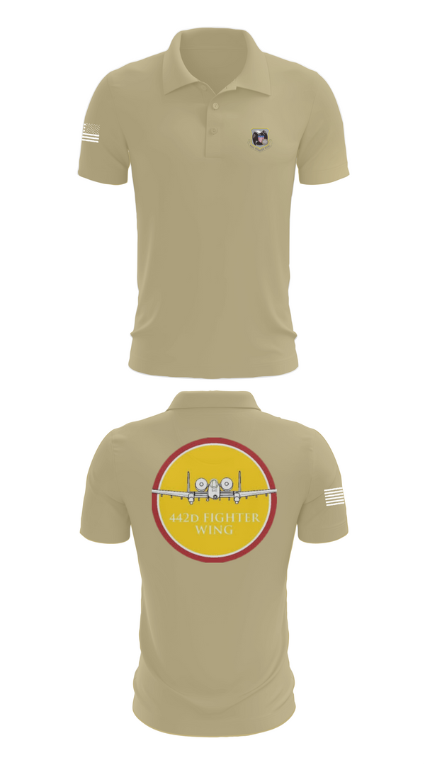 Short Sleeve Performance Polo, 442D FW, , Teamtime, Team time, sublimation, custom sports apparel, team uniforms, spirit wear, spiritwear, sports uniforms, custom shirts, team store, custom team store, fundraiser sports, apparel fundraiser