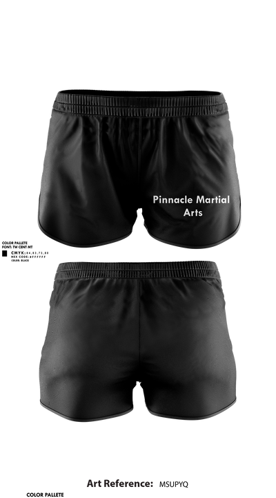 Pinnacle Martial Arts 28485454 Women's Shorts - 1