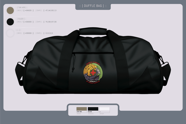 Duffle Bag, Chimera Company, Army, Teamtime, Team time, sublimation, custom sports apparel, team uniforms, spirit wear, spiritwear, sports uniforms, custom shirts, team store, custom team store, fundraiser sports, apparel fundraiser